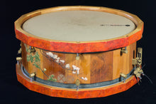 画像をギャラリービューアに読み込む, 桜&鬼胡桃 14x5.75スネア 特別仕様 - Cherry Blossom & Japanese Walnut 14x5.75 Snare Special Edition