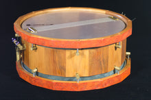 画像をギャラリービューアに読み込む, 桜&鬼胡桃 14x5.75スネア 特別仕様 - Cherry Blossom & Japanese Walnut 14x5.75 Snare Special Edition