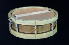 画像をギャラリービューアに読み込む, 檜 14x5スネア 着色見本試作 - Japanese Cypress 14x5 Snare for Coloring prototype