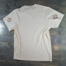 画像をギャラリービューアに読み込む, mci T-shirt A design - beige on natural