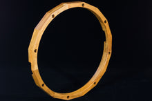 画像をギャラリービューアに読み込む, Woodhoop 桜&梅3ply 14インチ 8テンション スネアサイド(ボトム)